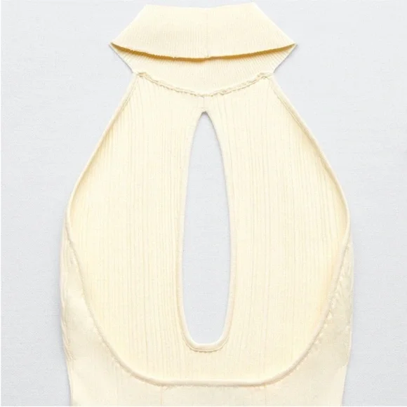 Zara || Ribbed Knit Bodysuit - Picture 6 of 13